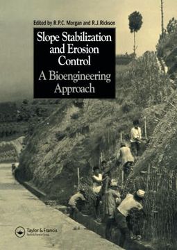 portada Slope Stabilization and Erosion Control: A Bioengineering Approach (en Inglés)