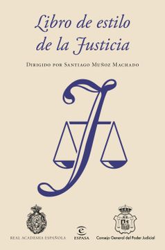 portada Libro de Estilo de la Justicia (in Spanish)