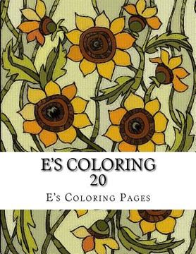 portada E's Coloring 20 (in English)