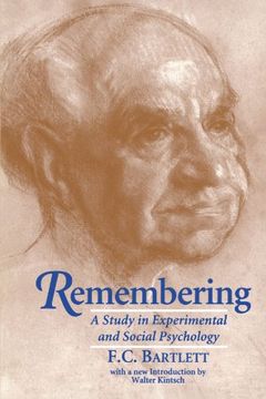 portada Remembering 2nd Edition Paperback: A Study in Experimental and Social Psychology (in English)