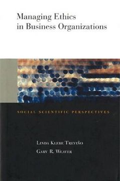 portada Managing Ethics in Business Organizations: Social Scientific Perspectives (in English)
