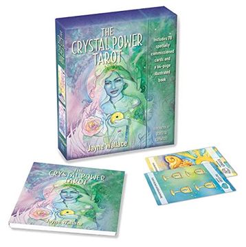 portada The Crystal Power Tarot: Includes a Full Deck of 78 Specially Commissioned Tarot Cards and a 64-Page Illustrated Book (in English)