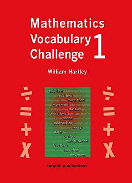 portada Mathematics Vocabulary Challenge One: 36 Blackline Worksheets Ages 5-7