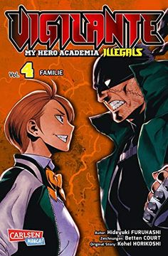 portada Vigilante - my Hero Academia Illegals 4 -Language: German (en Alemán)