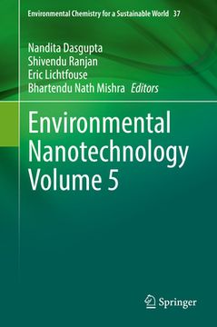 portada Environmental Nanotechnology Volume 5 (en Inglés)
