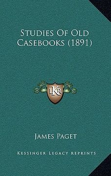 portada studies of old cass (1891) (in English)