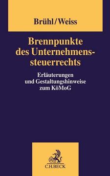 portada Brennpunkte des Unternehmenssteuerrechts (in German)