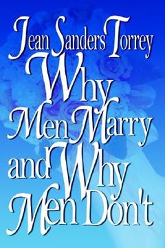 portada why men marry and why men don't