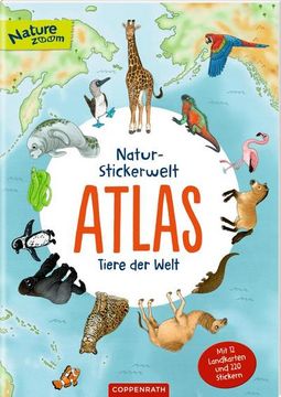 portada Natur-Stickerwelt - Atlas - Tiere der Welt (en Alemán)