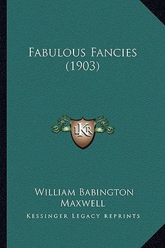 portada fabulous fancies (1903) (in English)