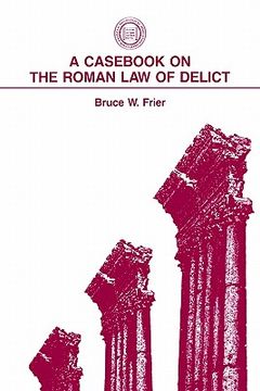 portada a cas on the roman law of delict (in English)