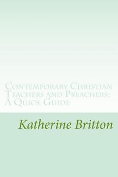 portada Contemporary Christian Teachers and Preachers: A Quick Guide (en Inglés)