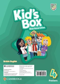 portada Kid's box new Generation Level 4 Posters British English (en Inglés)