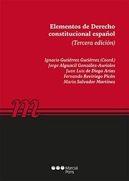 portada Elementos de Derecho Constitucional Español