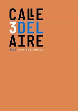 portada Calle del Aire. Revista de Literatura. 3 (Junio 2022) (in Spanish)