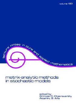 portada matrix-analytic methods in stochastic models (en Inglés)