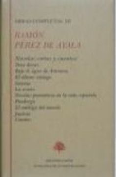 portada Obras completas vol.3 (Ayala) (in Spanish)