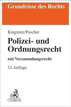 portada Polizei- und Ordnungsrecht mit Versammlungsrecht (en Alemán)