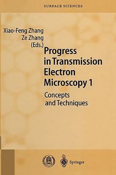portada progress in transmission electron microscopy 1: concepts and techniques (in English)