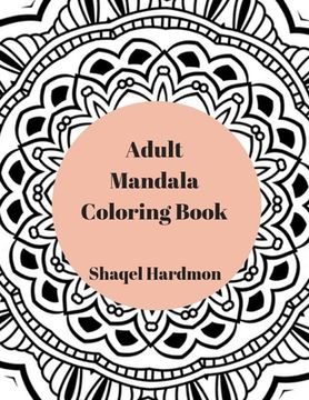 portada Adult Mandala Coloring Book (en Inglés)