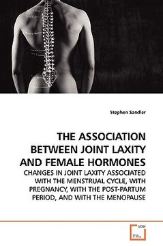 portada the association between joint laxity and female hormones (en Inglés)