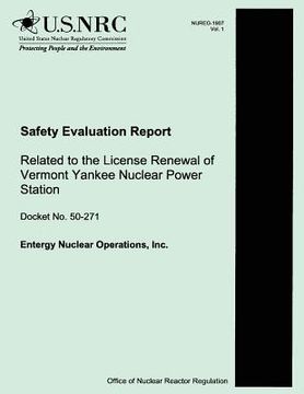 portada Safety Evaluation Report Related to the License Renewal of Vermont Yankee Nuclear Power Station (en Inglés)