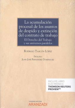 portada Acumulacion Procesal de los Asuntos de Despido y Extincion (in Spanish)