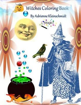 portada Witches Coloring Book (en Inglés)