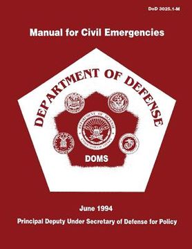portada Manual for Civil Emergencies - Department of Defense (en Inglés)