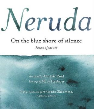 portada On the Blue Shore of Silence/A la Orilla del Silencio,Poems of the Sea/Poemas Sobre el Oceano