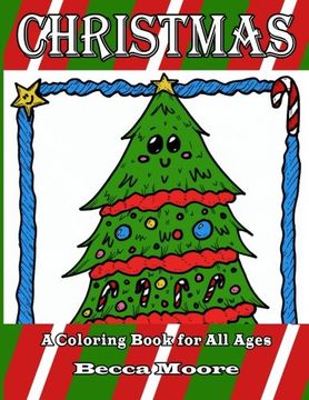 portada Christmas: A Coloring Book for all Ages (en Inglés)