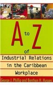 portada A to z of Industrial Relations in the Caribbean Workplace (en Inglés)