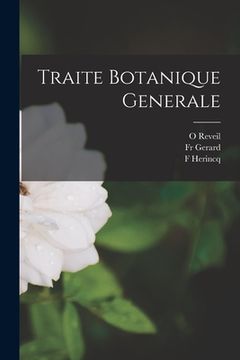 portada Traite Botanique Generale (en Francés)