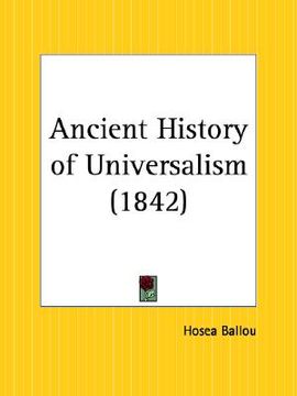 portada ancient history of universalism (en Inglés)