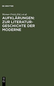 portada Aufklärungen: Zur Literaturgeschichte der Moderne (in German)