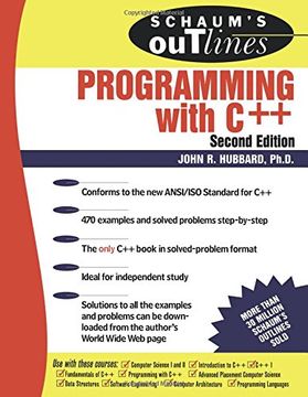 portada Schaum's Outline of Programming With c++ (en Inglés)