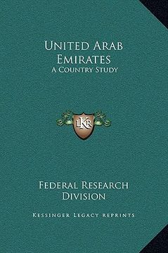 portada united arab emirates: a country study (in English)