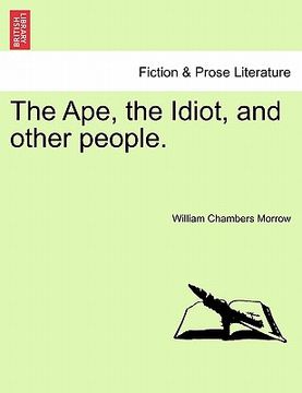 portada the ape, the idiot, and other people. (en Inglés)