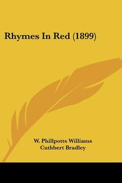 portada rhymes in red (1899) (in English)