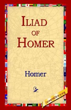 portada iliad of homer (en Inglés)