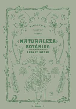 portada Naturaleza Botanica Para Colorear