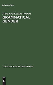 portada Grammatical Gender: Its Origin and Development (Janua Linguarum. Series Minor) (en Inglés)