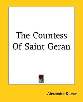 portada the countess of saint geran (in English)