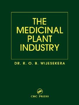 portada the medicinal plant industry (en Inglés)