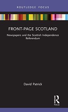portada Front-Page Scotland (Routledge Focus on Journalism Studies)