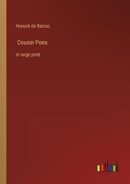 portada Cousin Pons: in large print (en Inglés)