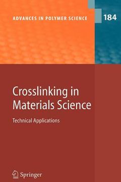 portada crosslinking in materials science: technical applications (en Inglés)