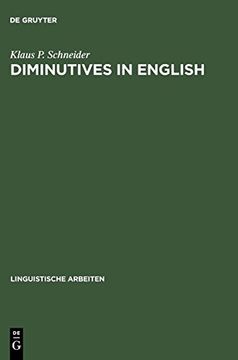 portada Diminutives in English (Linguistische Arbeiten) (in English)