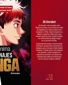 portada Dibuja y anima tus personajes manga. La guía completa para aprender las bases del diseño manga con @zesensei_draws (en Castellano)