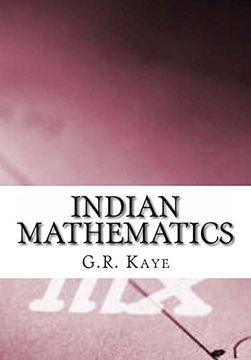 portada Indian Mathematics (in English)
